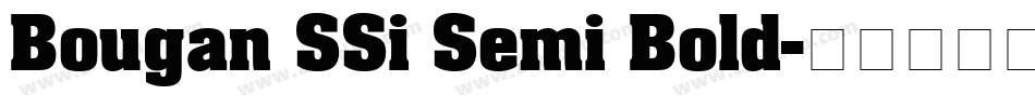 Bougan SSi Semi Bold字体转换